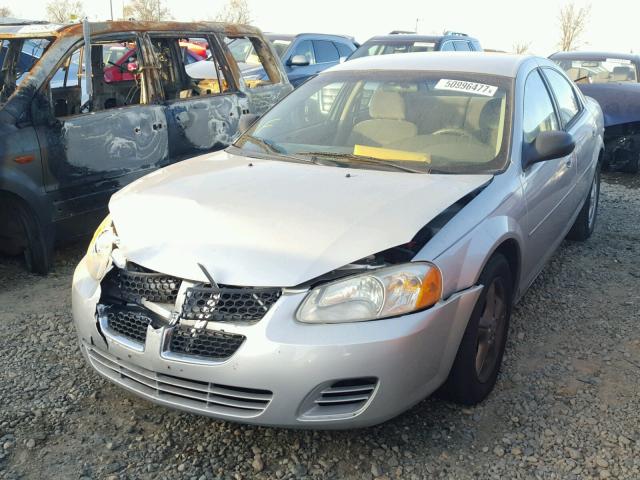 1B3EL46XX6N149909 - 2006 DODGE STRATUS SX SILVER photo 2