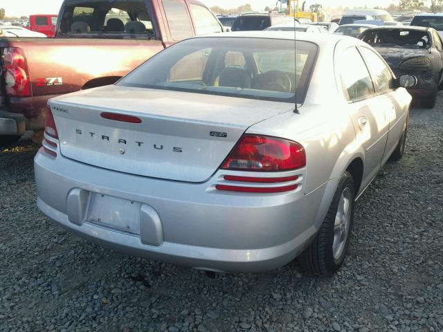 1B3EL46XX6N149909 - 2006 DODGE STRATUS SX SILVER photo 4