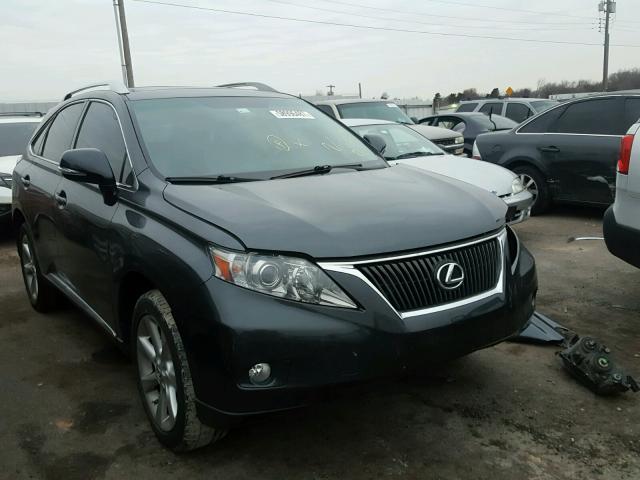 2T2BK1BA6AC043226 - 2010 LEXUS RX 350 CHARCOAL photo 1