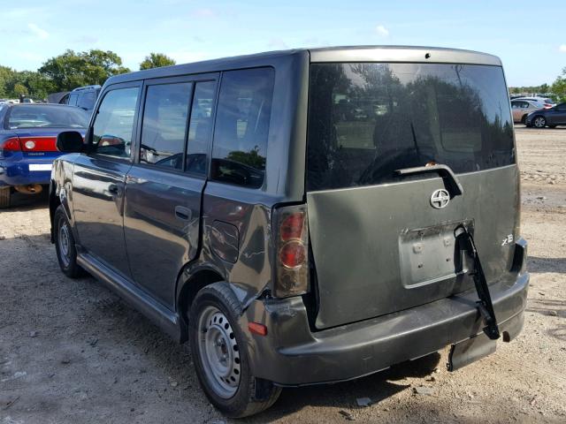 JTLKT334050178759 - 2005 TOYOTA SCION XB გრაფიტი ფოტო 3