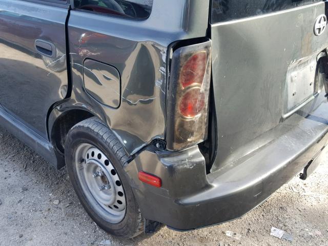 JTLKT334050178759 - 2005 TOYOTA SCION XB გრაფიტი ფოტო 9