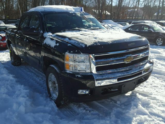 3GCPKSE36BG366941 - 2011 CHEVROLET SILVERADO BLACK photo 1