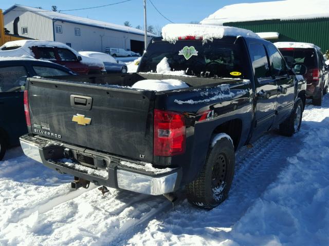 3GCPKSE36BG366941 - 2011 CHEVROLET SILVERADO BLACK photo 4