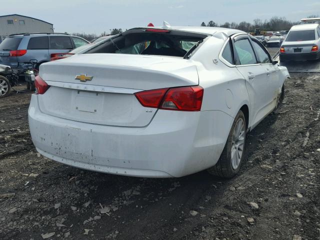 2G11X5SL5F9130271 - 2015 CHEVROLET IMPALA LS WHITE photo 4