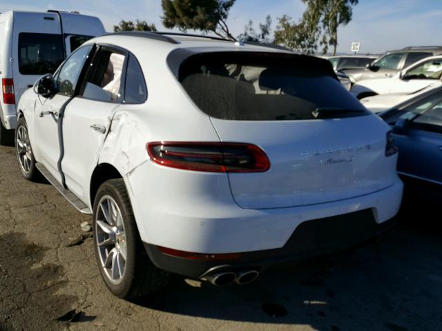 WP1AB2A54GLB58708 - 2016 PORSCHE MACAN S WHITE photo 3