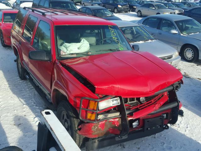 1GNEK13R1YR110845 - 2000 CHEVROLET TAHOE K150 RED photo 1