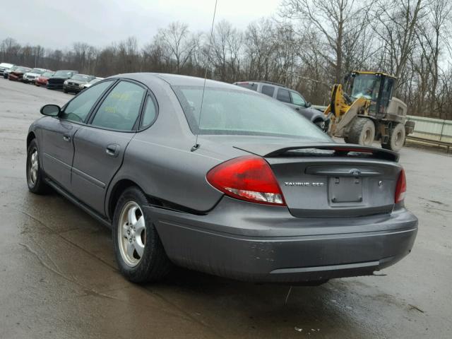 1FAFP55294G190865 - 2004 FORD TAURUS SES GRAY photo 3