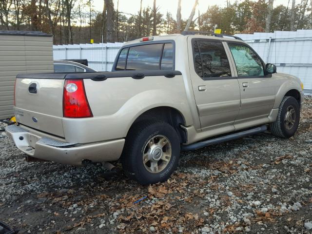 1FMZU77K14UA65882 - 2004 FORD EXPLORER S TAN photo 4