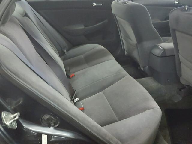 1HGCM56465A067813 - 2005 HONDA ACCORD LX BLACK photo 6