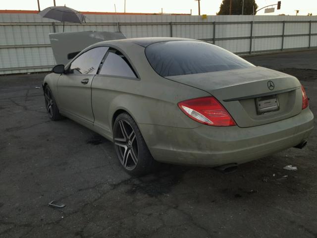 WDDEJ71X77A005259 - 2007 MERCEDES-BENZ CL 550 GRAY photo 3