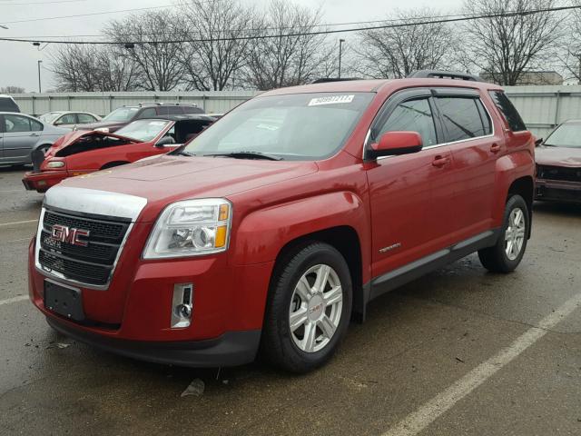 2GKALREK2F6364659 - 2015 GMC TERRAIN SL RED photo 2