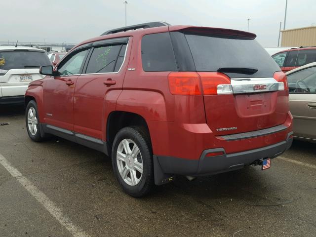 2GKALREK2F6364659 - 2015 GMC TERRAIN SL RED photo 3