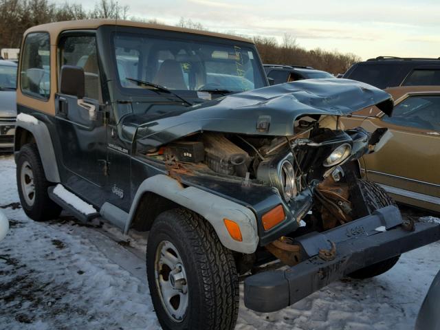 1J4FY29PXVP507771 - 1997 JEEP WRANGLER / GREEN photo 1