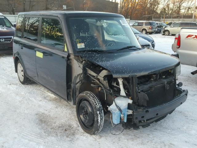 JTLKT324164062045 - 2006 TOYOTA SCION XB BLACK photo 1