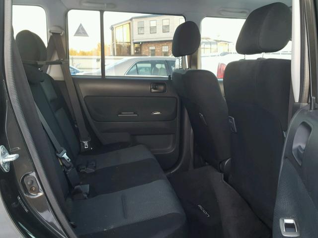JTLKT324164062045 - 2006 TOYOTA SCION XB BLACK photo 6