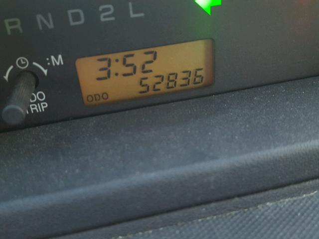 JTLKT324164062045 - 2006 TOYOTA SCION XB BLACK photo 8