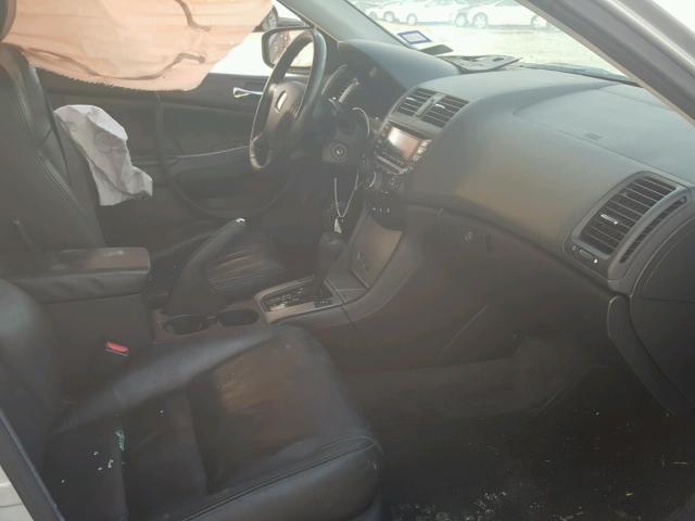 1HGCM66565A020974 - 2005 HONDA ACCORD EX SILVER photo 5