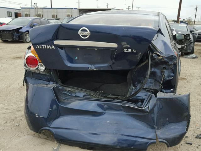 1N4AL21E19N419286 - 2009 NISSAN ALTIMA 2.5 BLUE photo 9