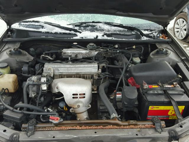 JT2BG22K5V0062850 - 1997 TOYOTA CAMRY LE ვერცხლისფერი ფოტო 7