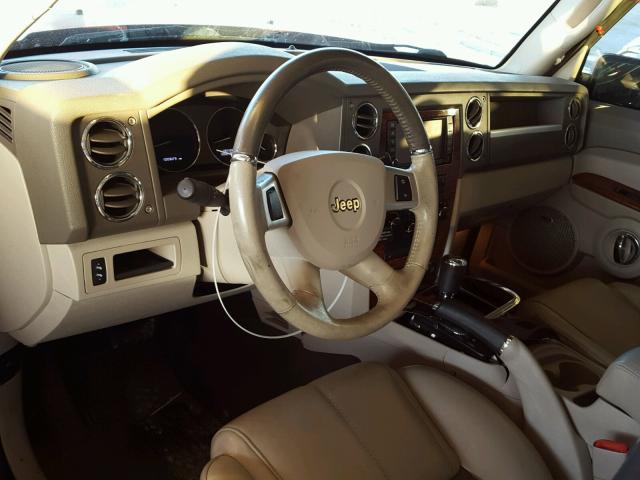 1J4RH5GT9AC109533 - 2010 JEEP COMMANDER 红色 照片 9