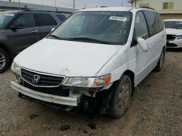 5FNRL18693B107891 - 2003 HONDA ODYSSEY EX WHITE photo 9