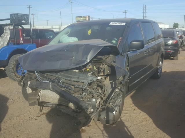 2V4RW4D16AR333042 - 2010 VOLKSWAGEN ROUTAN S CHARCOAL photo 2