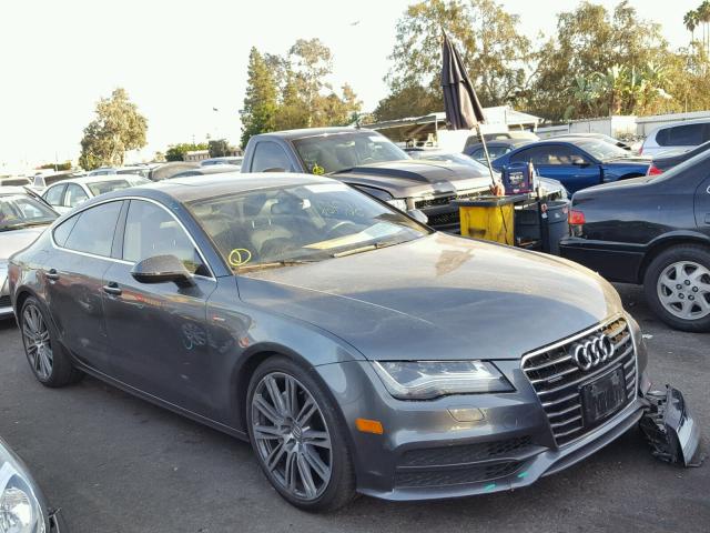 WAU2GAFC3DN058489 - 2013 AUDI A7 PRESTIG GRAY photo 1