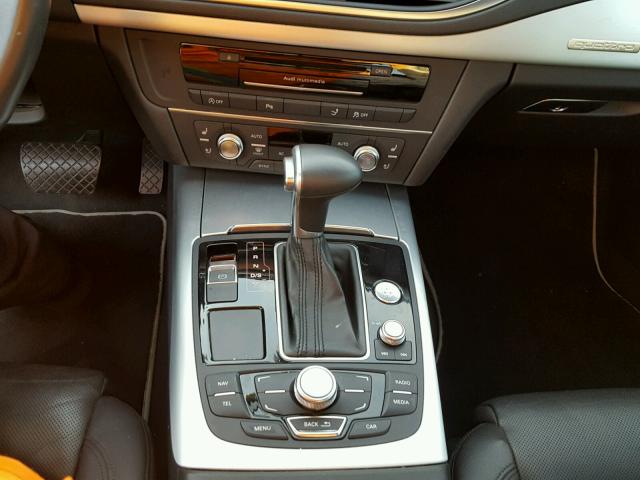 WAU2GAFC3DN058489 - 2013 AUDI A7 PRESTIG GRAY photo 9