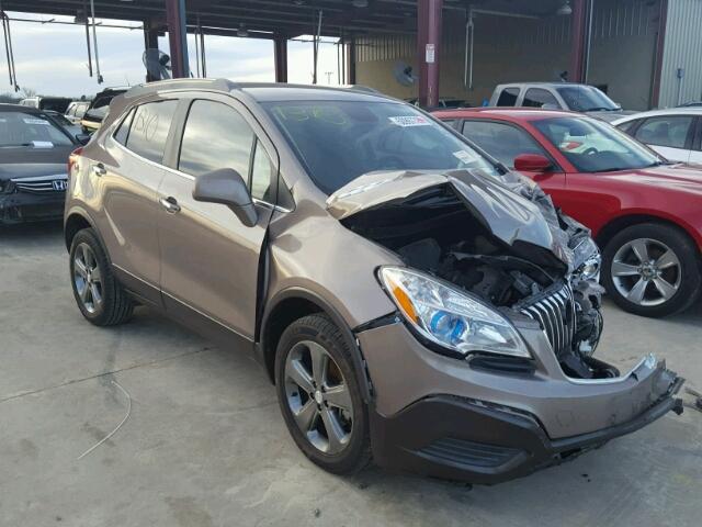 KL4CJASB7DB196246 - 2013 BUICK ENCORE BROWN photo 1