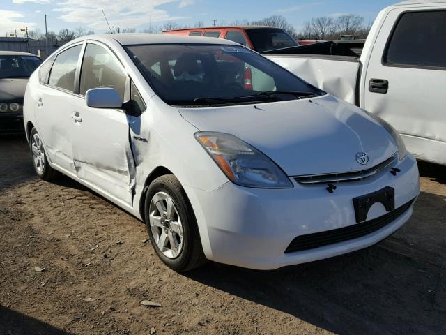 JTDKB20U493507075 - 2009 TOYOTA PRIUS WHITE photo 1