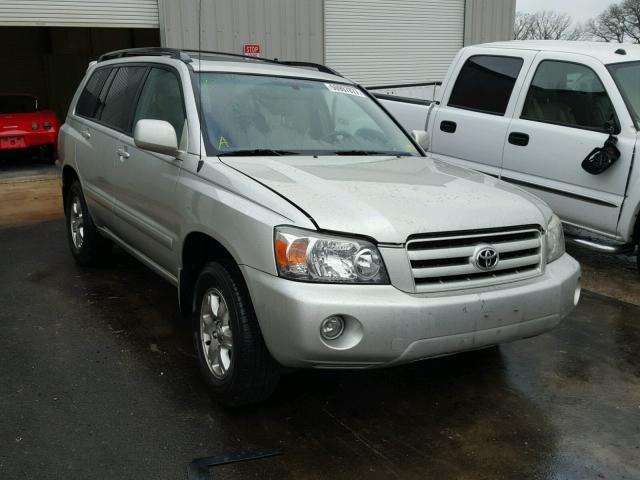 JTEEP21A170225716 - 2007 TOYOTA HIGHLANDER GRAY photo 1