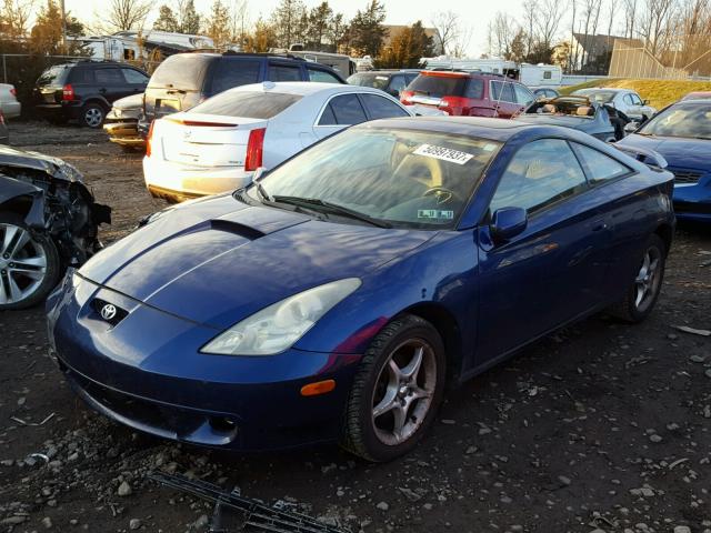 JTDDY38T710048137 - 2001 TOYOTA CELICA GT- BLUE photo 2