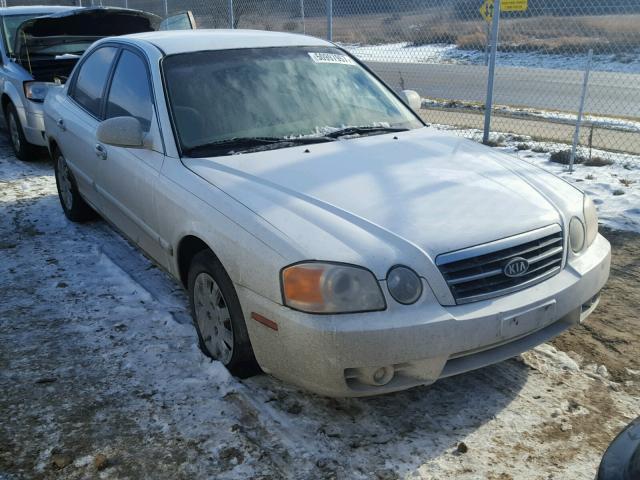 KNAGD126845261229 - 2004 KIA OPTIMA LX WHITE photo 1