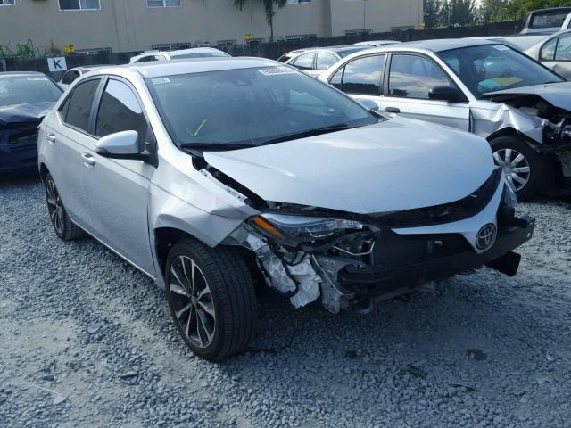 2T1BURHE6HC797227 - 2017 TOYOTA COROLLA L SILVER photo 1