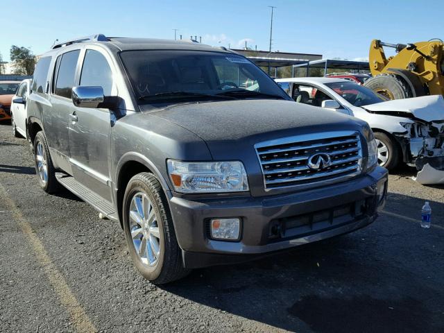 5N3AA08D38N904127 - 2008 INFINITI QX56 CHARCOAL photo 1