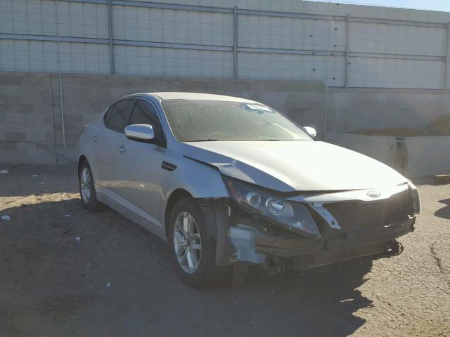 KNAGM4A71B5128613 - 2011 KIA OPTIMA LX SILVER photo 1