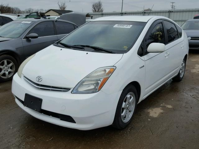 JTDKB20U277088150 - 2007 TOYOTA PRIUS WHITE photo 2