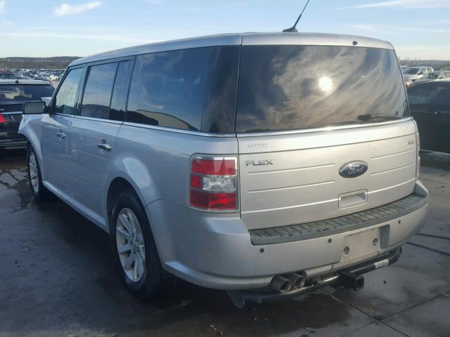 2FMDK52C29BA83695 - 2009 FORD FLEX SEL SILVER photo 3