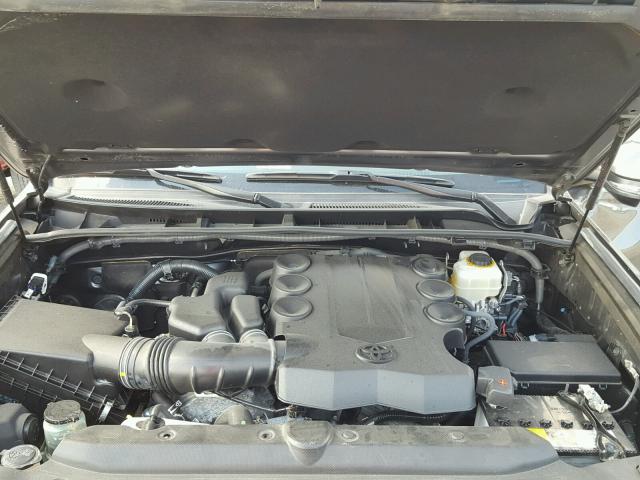 JTEBU5JR6G5299798 - 2016 TOYOTA 4RUNNER SR GRAY photo 7