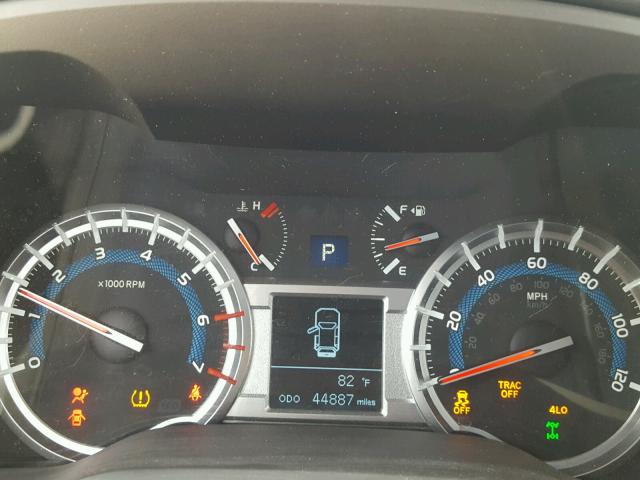 JTEBU5JR6G5299798 - 2016 TOYOTA 4RUNNER SR GRAY photo 8