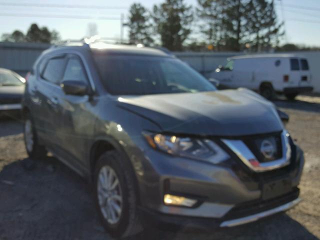 KNMAT2MV5HP571256 - 2017 NISSAN ROGUE S GRAY photo 1