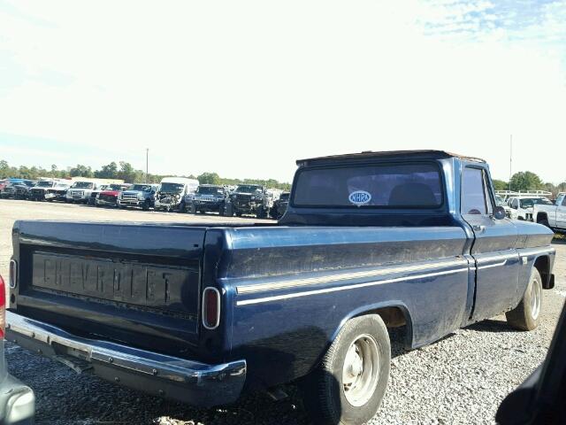 C1546S182324 - 1966 CHEVROLET C-10 BLUE photo 4