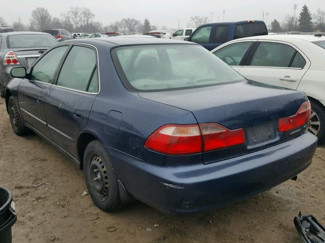 1HGCG6654YA012187 - 2000 HONDA ACCORD LX BLACK photo 3