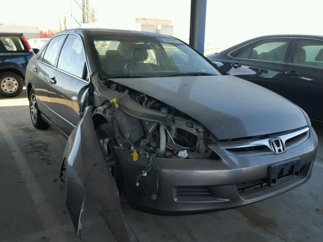 1HGCM56886A032548 - 2006 HONDA ACCORD EX GRAY photo 1