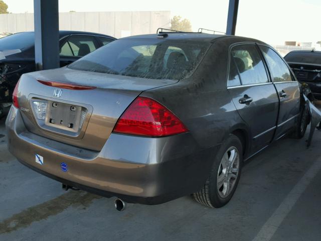 1HGCM56886A032548 - 2006 HONDA ACCORD EX GRAY photo 4