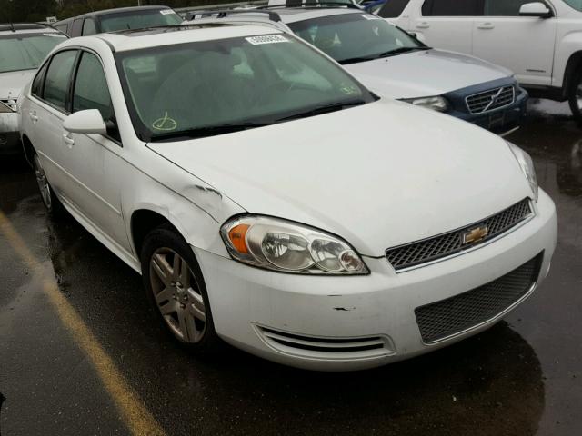 2G1WB5E35E1157242 - 2014 CHEVROLET IMPALA LIM WHITE photo 1