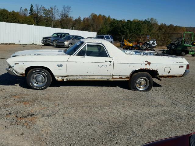 136809B332370 - 1969 CHEVROLET EL CAMINO WHITE photo 9