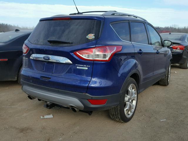 1FMCU0JX8FUA05845 - 2015 FORD ESCAPE TIT BLUE photo 4