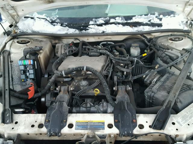 2G4WS52J041172655 - 2004 BUICK CENTURY CU WHITE photo 7