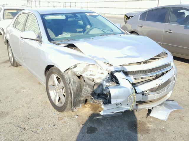 1G1ZC5EU0BF154630 - 2011 CHEVROLET MALIBU 1LT SILVER photo 1